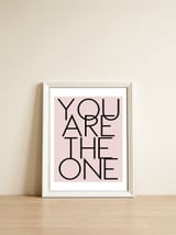You Are The One  — framed, leaning against the wall thumbnail