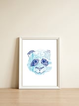 Panda — framed, leaning against the wall thumbnail