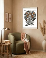 Tribesman framed in a tender room thumbnail
