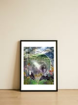 Jungle Retreat — framed, leaning against the wall thumbnail