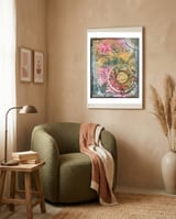 Vintage Rose Soap framed in a tender room thumbnail