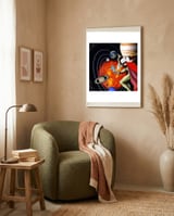 Magic Of Life  framed in a tender room thumbnail