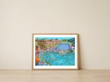 Szechenyi Thermal Spa, Budapest NC2 — framed, leaning against the wall thumbnail