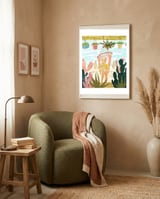 Desert Home framed in a tender room thumbnail
