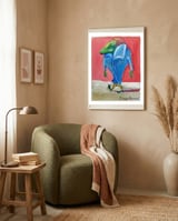 distinguished jacket framed in a tender room thumbnail