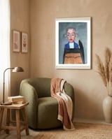 Mozart On The Piano 1 framed in a tender room thumbnail