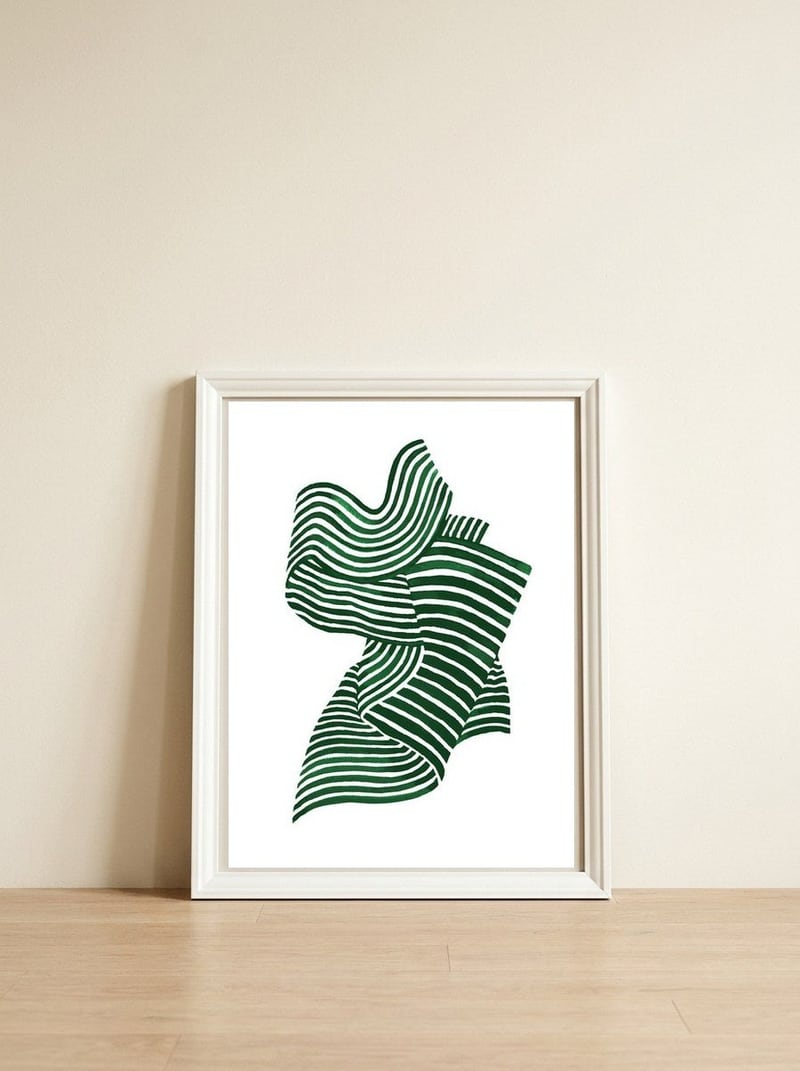 Movement — framed, leaning against the wall