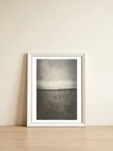 Bleak winter landscape of Saddleworth Moor  — framed, leaning against the wall thumbnail