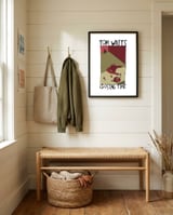 Tom Waits - Closing Time II framed in a relaxed room thumbnail