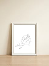 Weekend — framed, leaning against the wall thumbnail