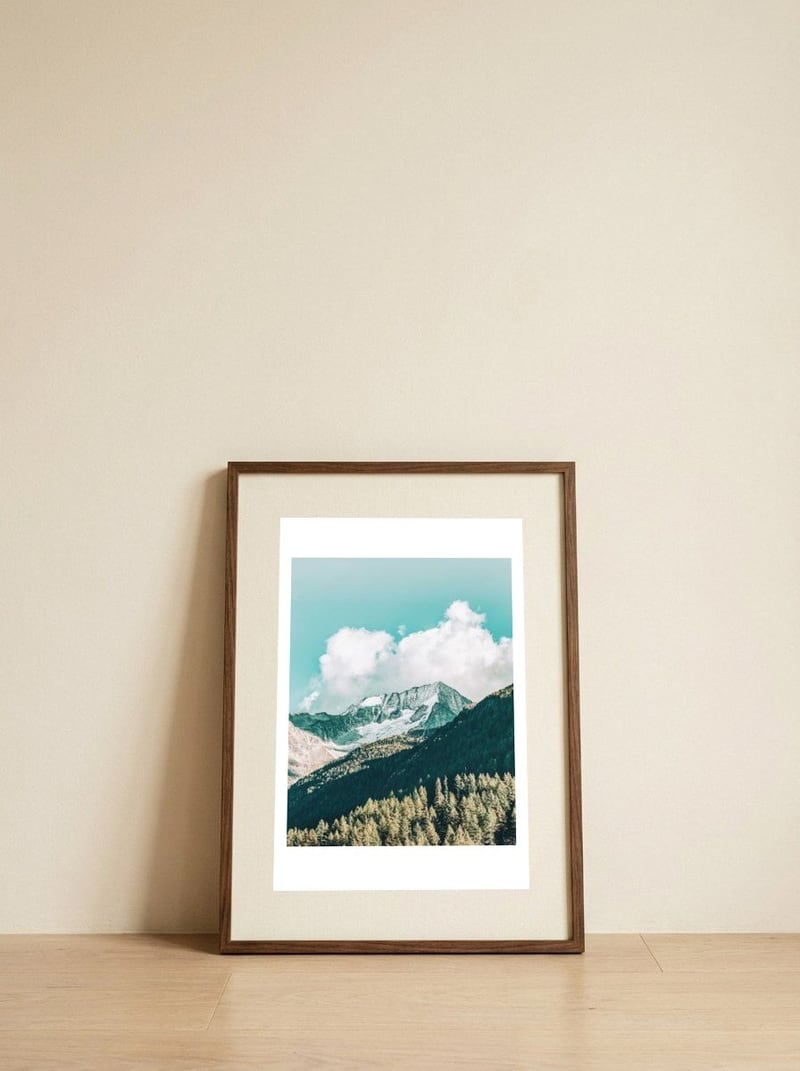 Nirvaan — framed, leaning against the wall