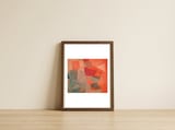 Hunting Butterflies — framed, leaning against the wall thumbnail