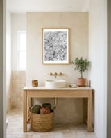The Essence Of Spring in Monochrome framed in a breezy room thumbnail