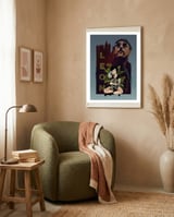 Leon The Professional framed in a tender room thumbnail