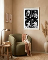 The Beatles framed in a tender room thumbnail