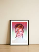 David Bowie Ziggy Stardust — framed, leaning against the wall thumbnail