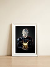 Hellraiser Pinhead — framed, leaning against the wall thumbnail