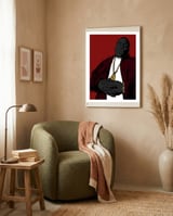 Notorious Big framed in a tender room thumbnail