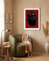 Notorious Big framed in a tender room thumbnail