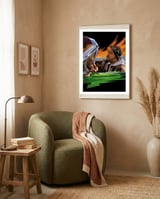 Ice Cube framed in a tender room thumbnail