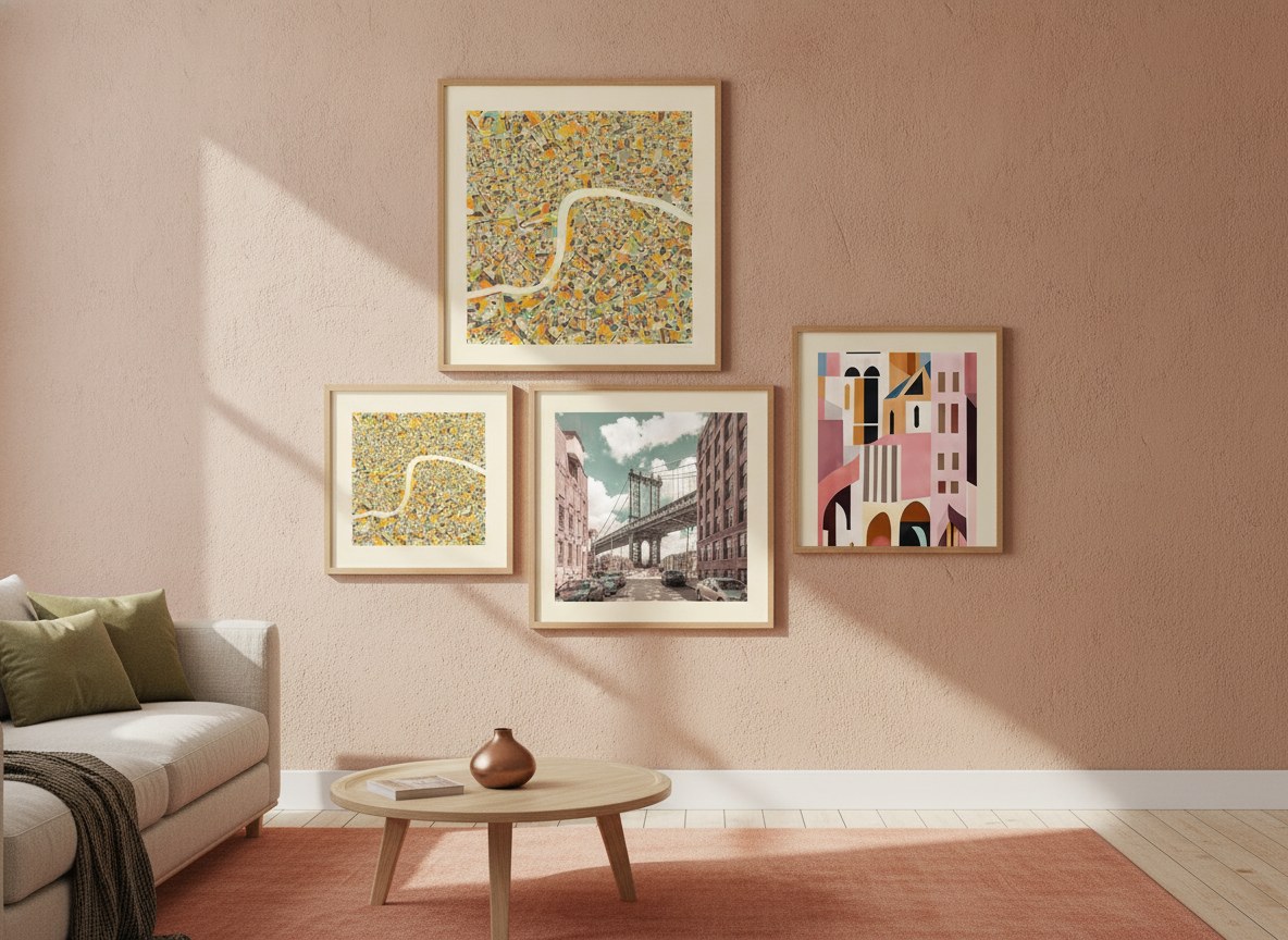 Global Vistas — gallery wall